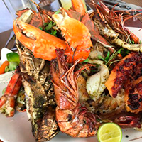 Sea food platter